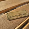 Briefkastenschild aus Messing mit Gravur – Bild 4