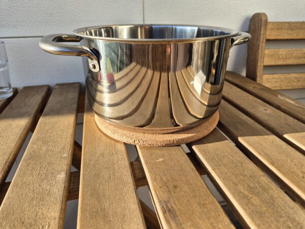Korktopfuntersetzer mit einseitiger Gravur – Praktisch und dekorativ – Bild 3